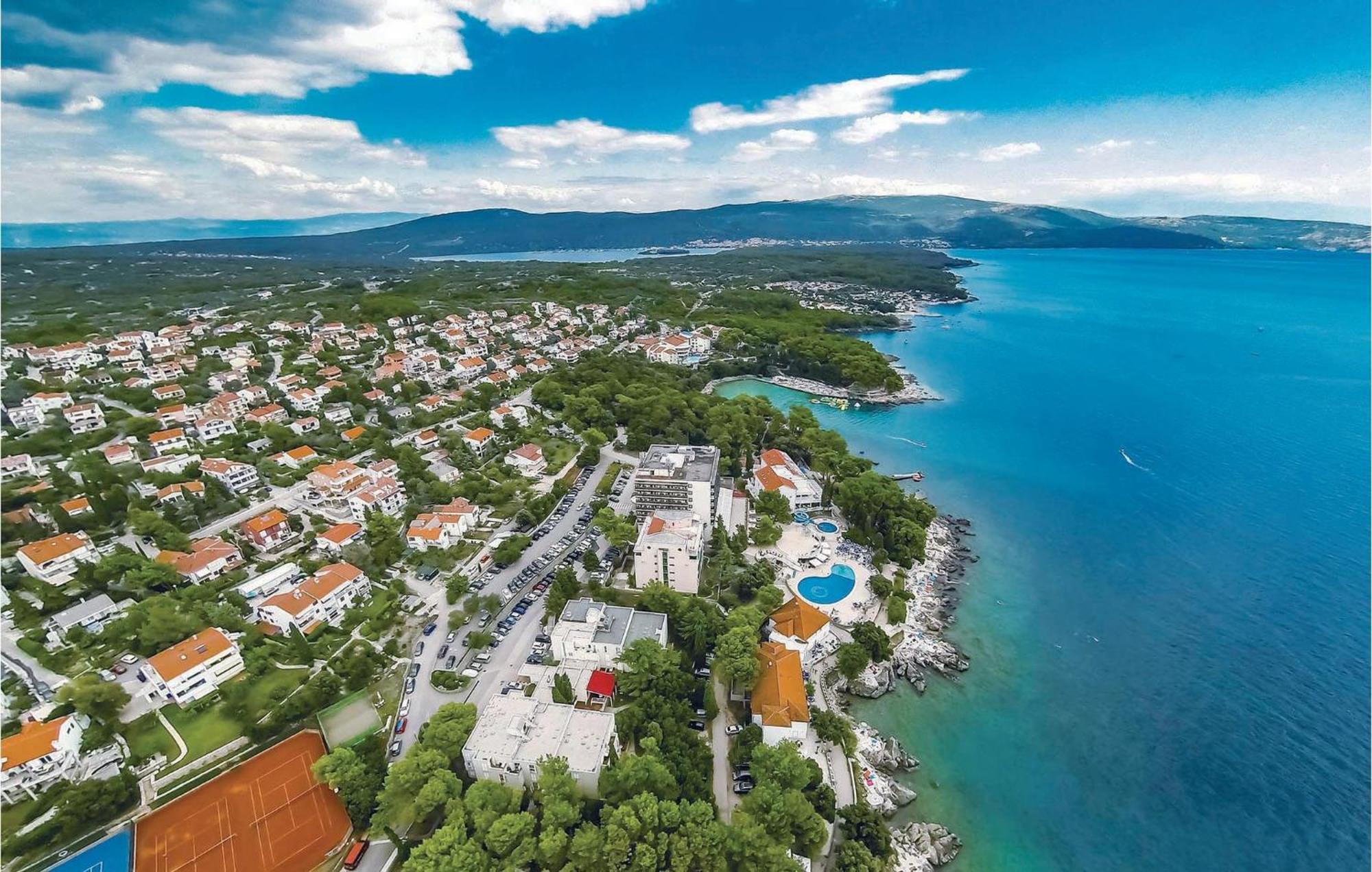 Lovely Apartment In Krk With Wifi Brzac Екстер'єр фото