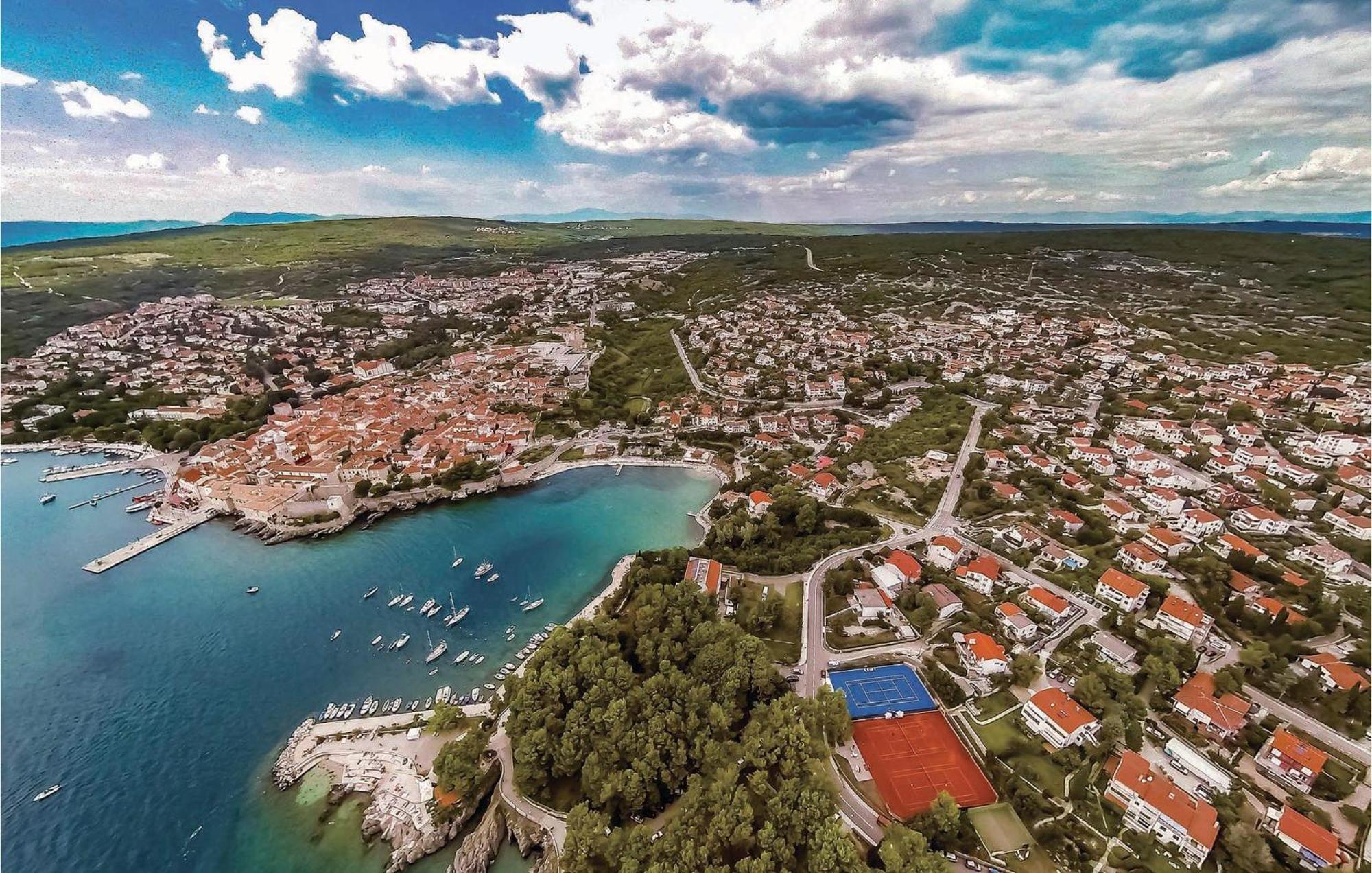Lovely Apartment In Krk With Wifi Brzac Екстер'єр фото